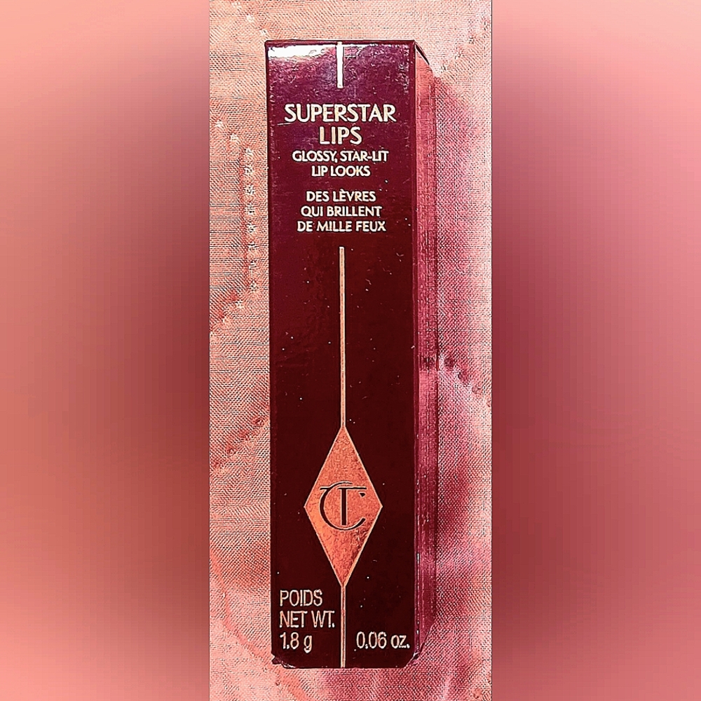 Charlotte Tilbury Superstar Lips Glossy Lipstick (with comp sheet mask ✨️)